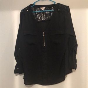 COPY - NWOT XL Candies blouse black